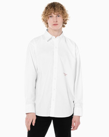 Buy 남성 릴렉스핏 그래픽 셔츠 in color BRIGHT WHITE