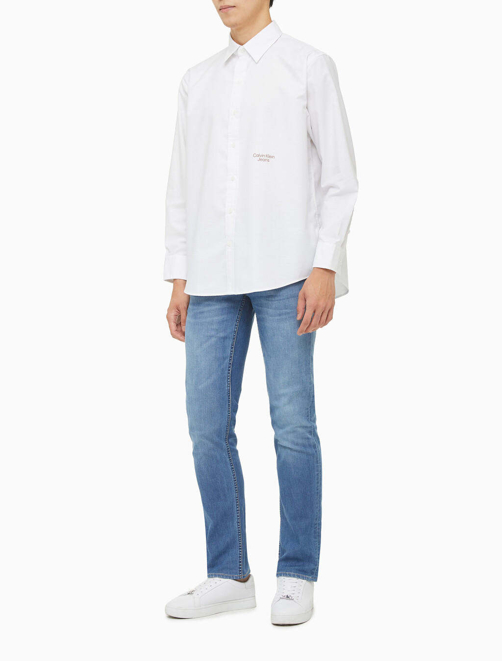 Buy 남성 릴렉스핏 그래픽 셔츠 in color BRIGHT WHITE