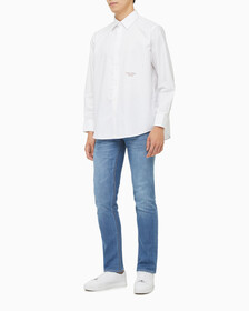 Buy 남성 릴렉스핏 그래픽 셔츠 in color BRIGHT WHITE