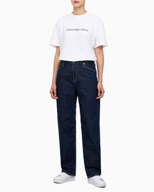 Buy 여성 90's 스트레이트핏 린스 데님 in color RINSE BLUE