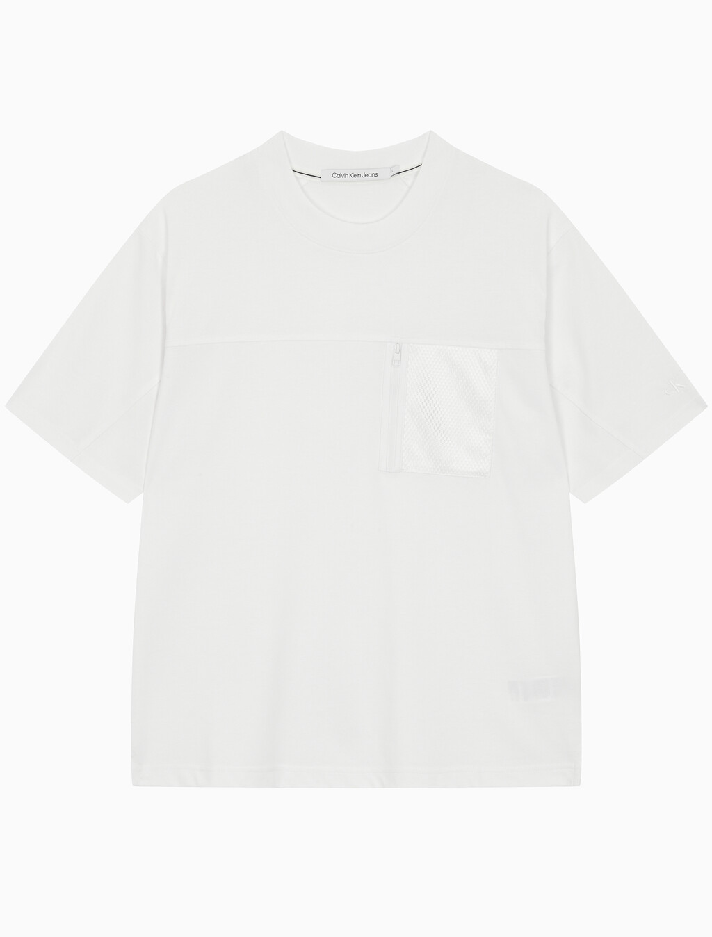 Buy 남성 릴렉스핏 기능성 포켓 반팔 티셔츠 in color BRIGHT WHITE