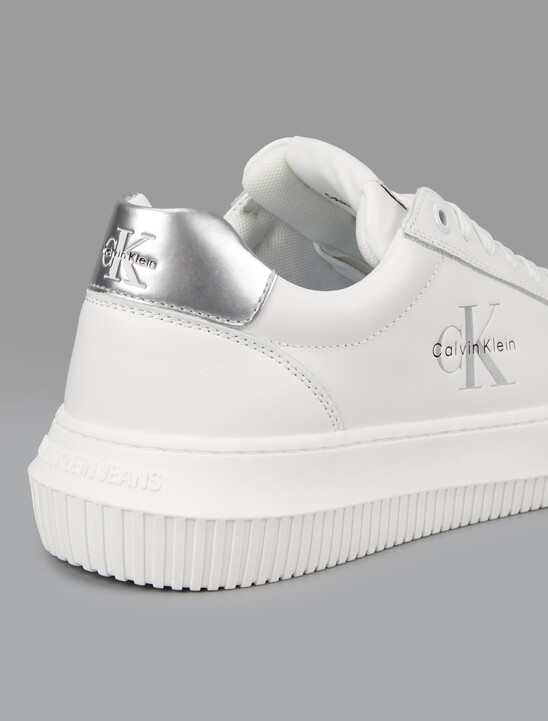 여성 말모 레더 청키 컵솔 스니커즈