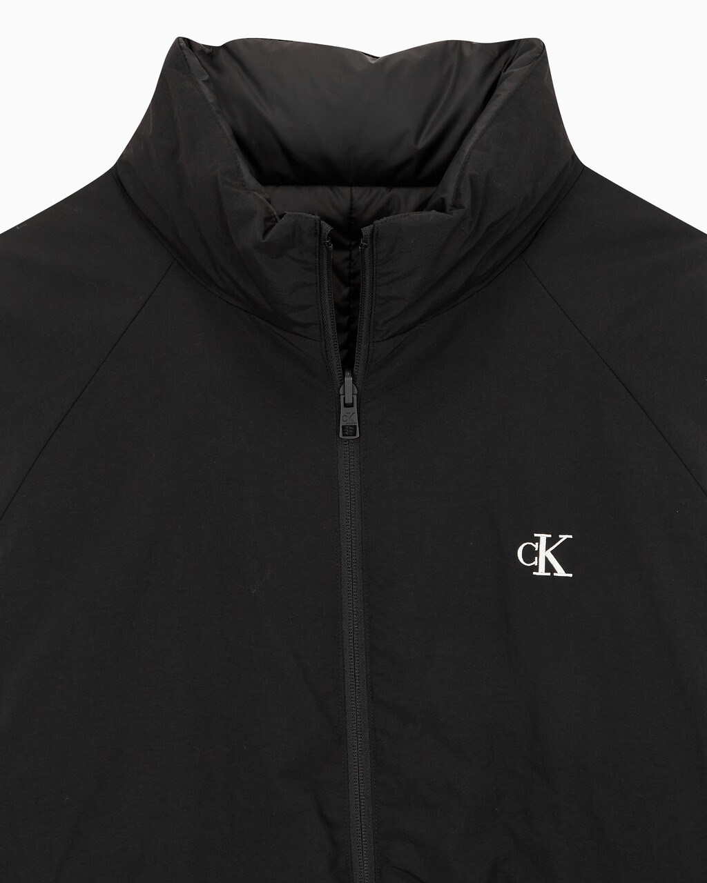 Buy 남성 리버서블 스탠카라 푸퍼 자켓 in color CK BLACK