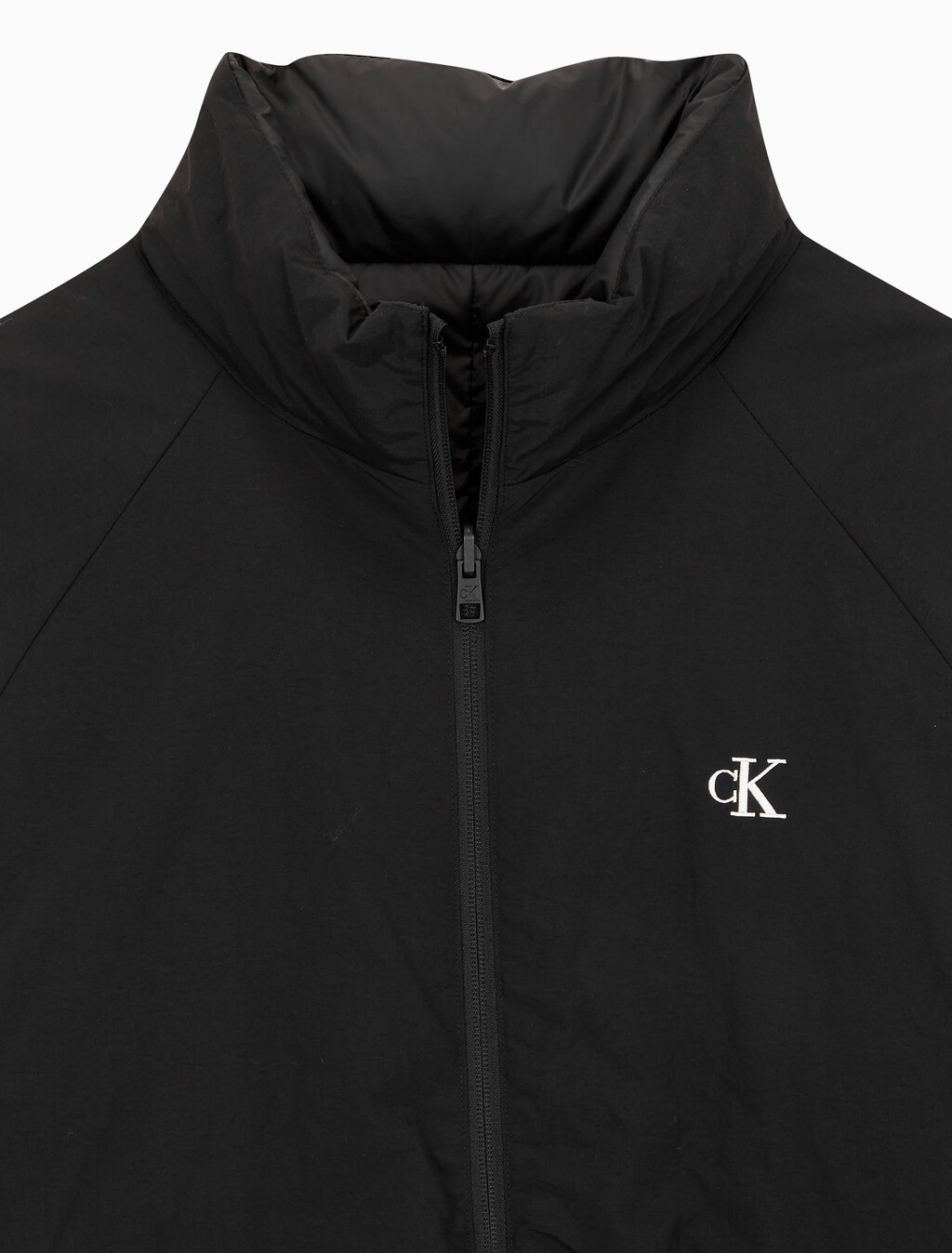 Buy 남성 리버서블 스탠카라 푸퍼 자켓 in color CK BLACK