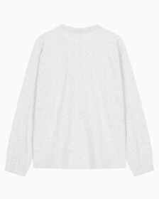 Buy 남성 릴렉스 핏 에센셜 스웻셔츠 in color ATHLETIC GREY H