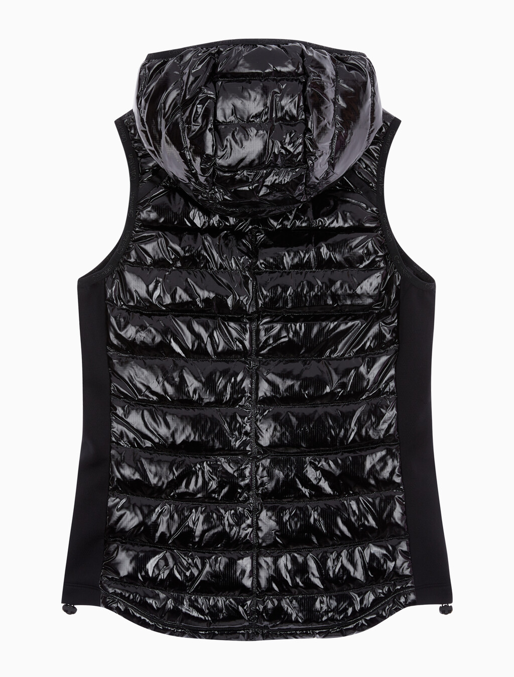 Buy 여성 슬림핏 다운 베스트 in color BLACK