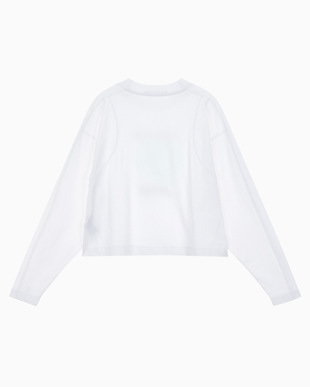 Buy 여성 하이퍼 리얼 롱슬리브 패션티 in color BRIGHT WHITE