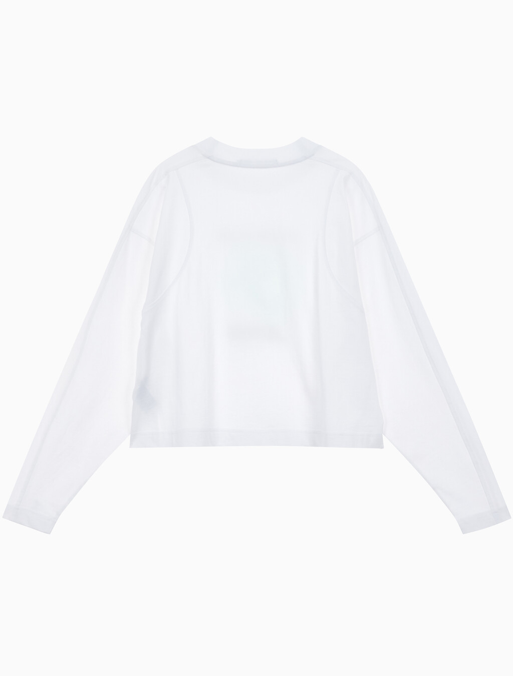 Buy 여성 하이퍼 리얼 롱슬리브 패션티 in color BRIGHT WHITE