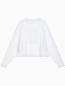 Buy 여성 하이퍼 리얼 롱슬리브 패션티 in color BRIGHT WHITE