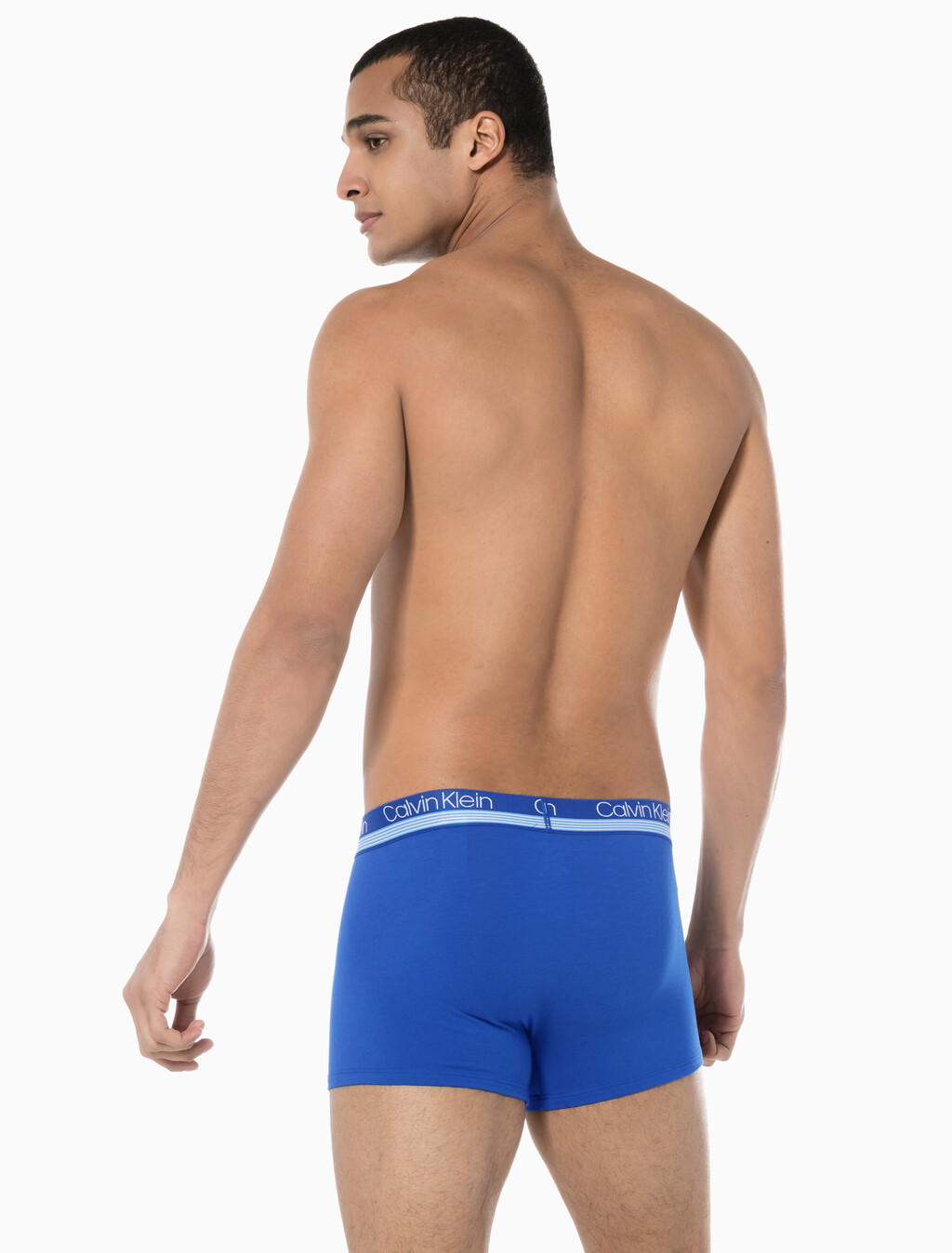 Buy 남성 코튼 스트레치 LTE 3PK 드로즈 in color BLACK/PROVIDENCE BLUE/GREY HEATHER