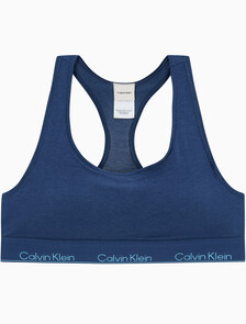 Buy 여성 아이콘 코튼 모달 AF 레이서백 브라렛 in color Dark Blue