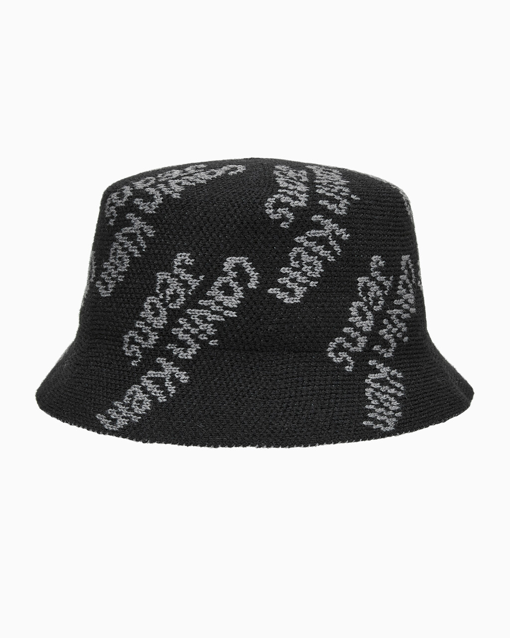 Buy 남녀공용 AOP로고 버킷햇 in color BLACK