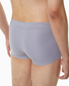 Buy 남성 CK 블랙 코튼 싱글 트렁크 in color DAPPLE GREY