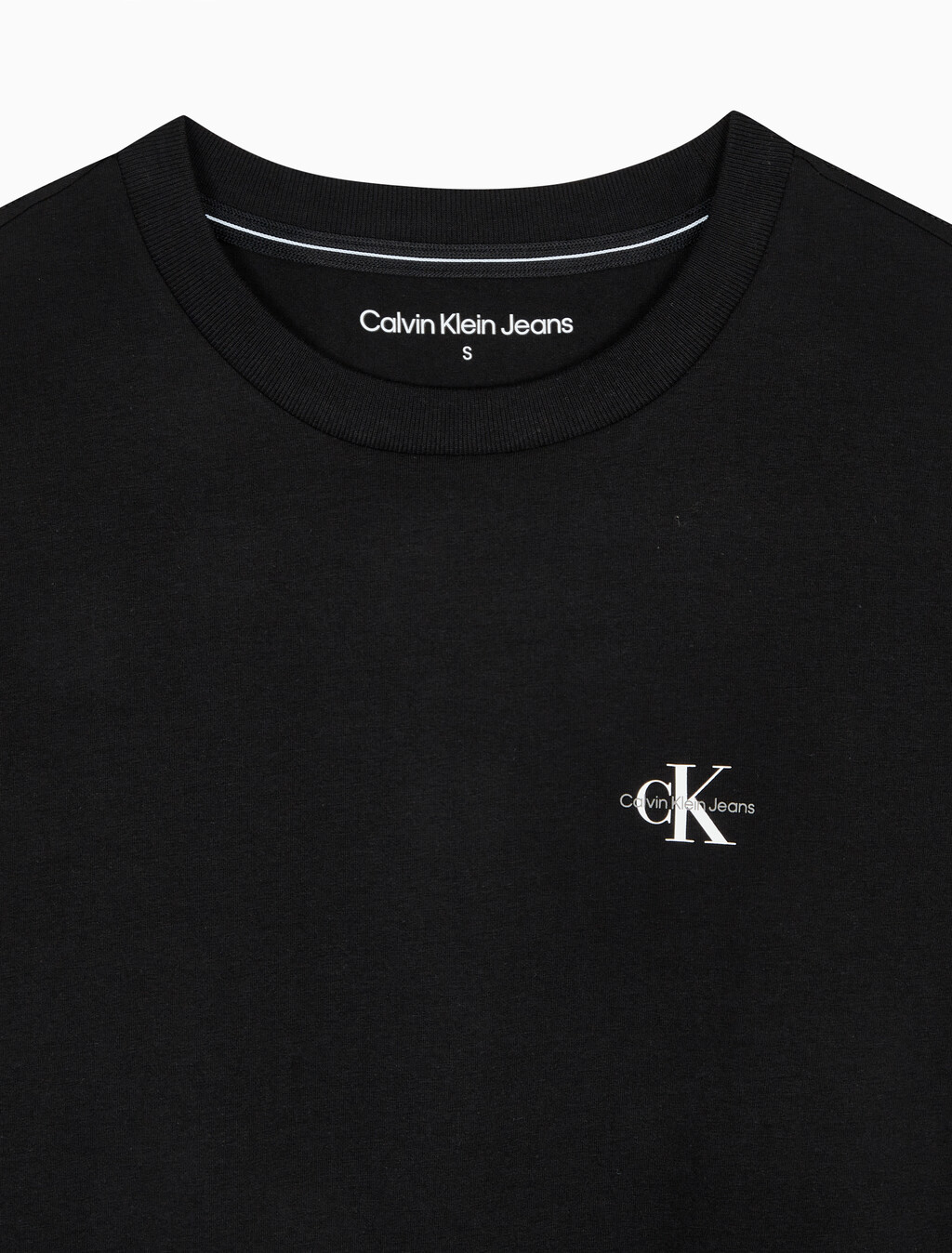 Buy 여성 레귤러핏 모던로고 2PK 반팔 티셔츠 in color CK BLACK