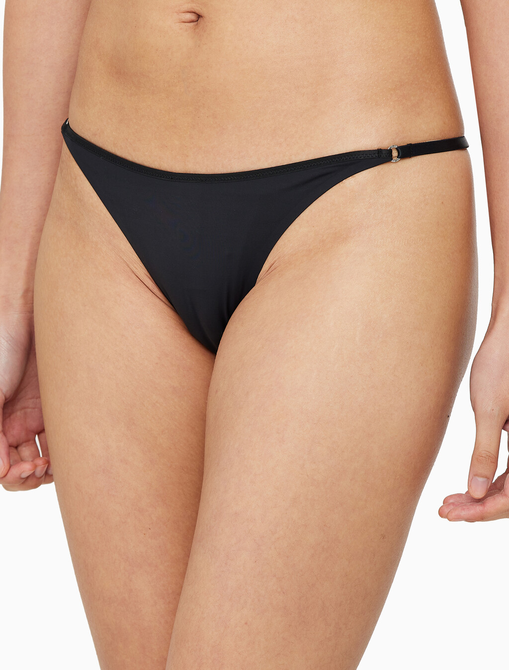 Buy 여성 미니멀리스트 T팬티 in color BLACK