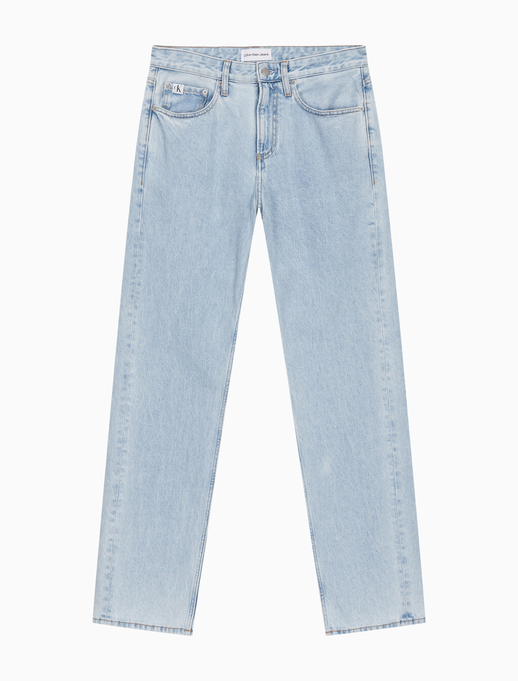 Buy 남성 90's 스트레이트핏 라이트블루 데님 in color CHALKY BLUE