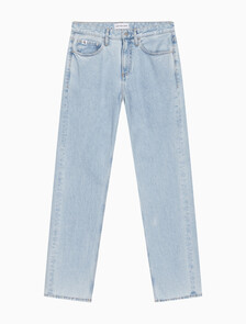 Buy 남성 90's 스트레이트핏 라이트블루 데님 in color CHALKY BLUE