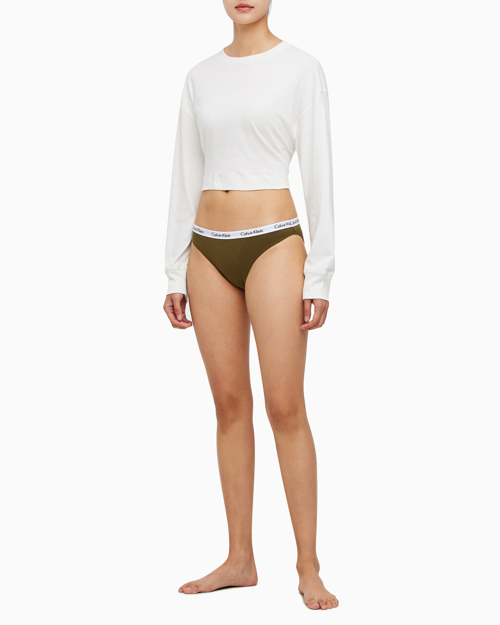 Buy 여성 캐러슬 비키니 팬티 in color DARK OLIVE