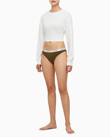 Buy 여성 캐러슬 비키니 팬티 in color DARK OLIVE