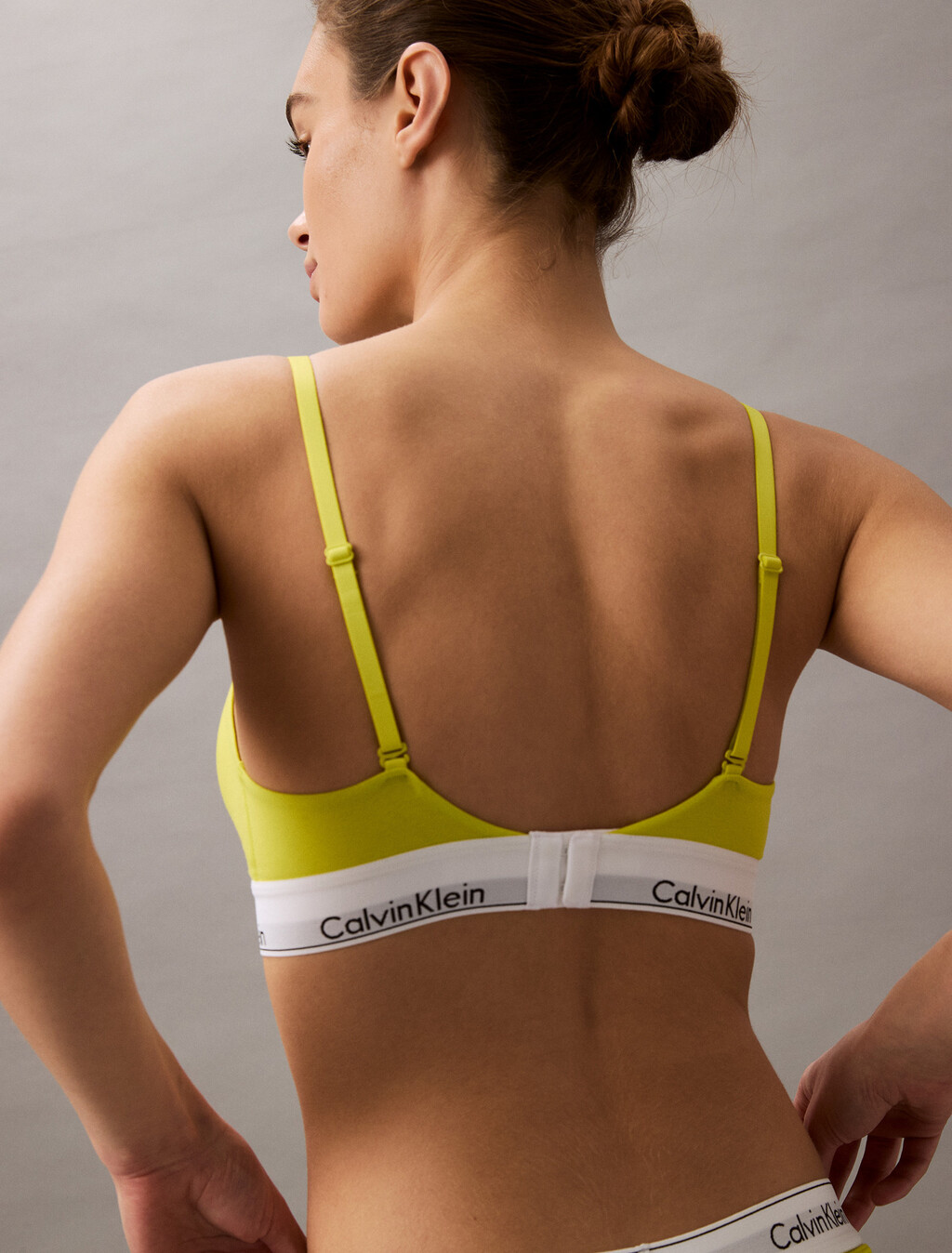 Buy 여성 모던 코튼 트라이앵글 in color KEWL LIME