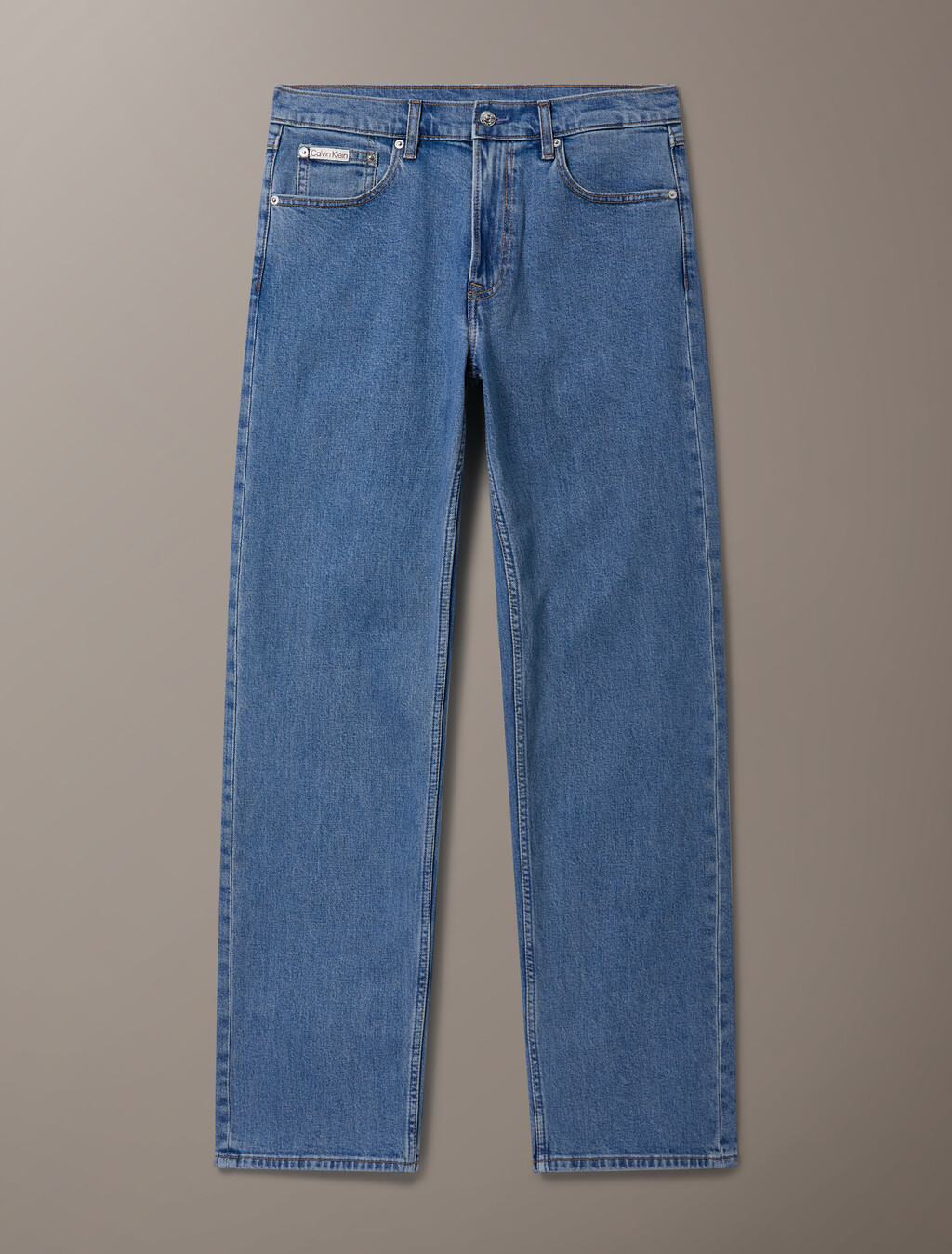 Buy 90S 스트레이트핏 진 in color Mid blue