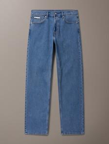 Buy 90S 스트레이트핏 진 in color Mid blue