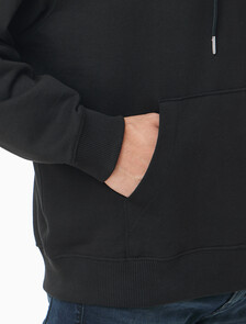 Buy 남성 프렌치테리 마이크로 모노그램 후디 in color BLACK