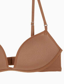 Buy 여성 미니멀리스트 AF 와이어프리 푸쉬업 in color BROWN