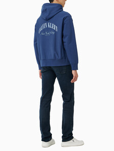 Buy 프리미엄 테리 후드 집업 스웻셔츠 in color Dark Blue