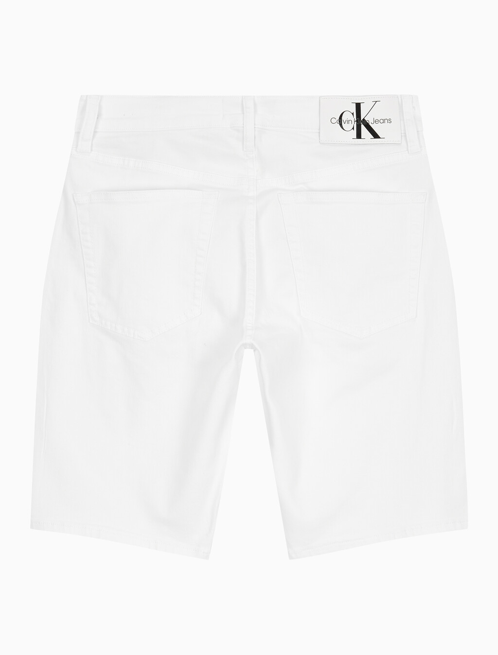 Buy 남성 37.5 기능성 화이트 데님 쇼츠 in color CHALKY BLUE