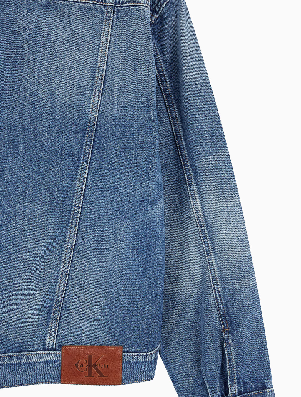 Buy 남성 레귤러핏 90's 미드블루 워시 데님 자켓 in color WASHED EMERALD