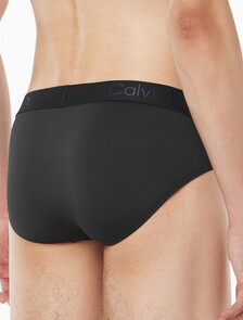 Buy 남성 CK 블랙 마이크로파이버 힙브리프 in color BLACK