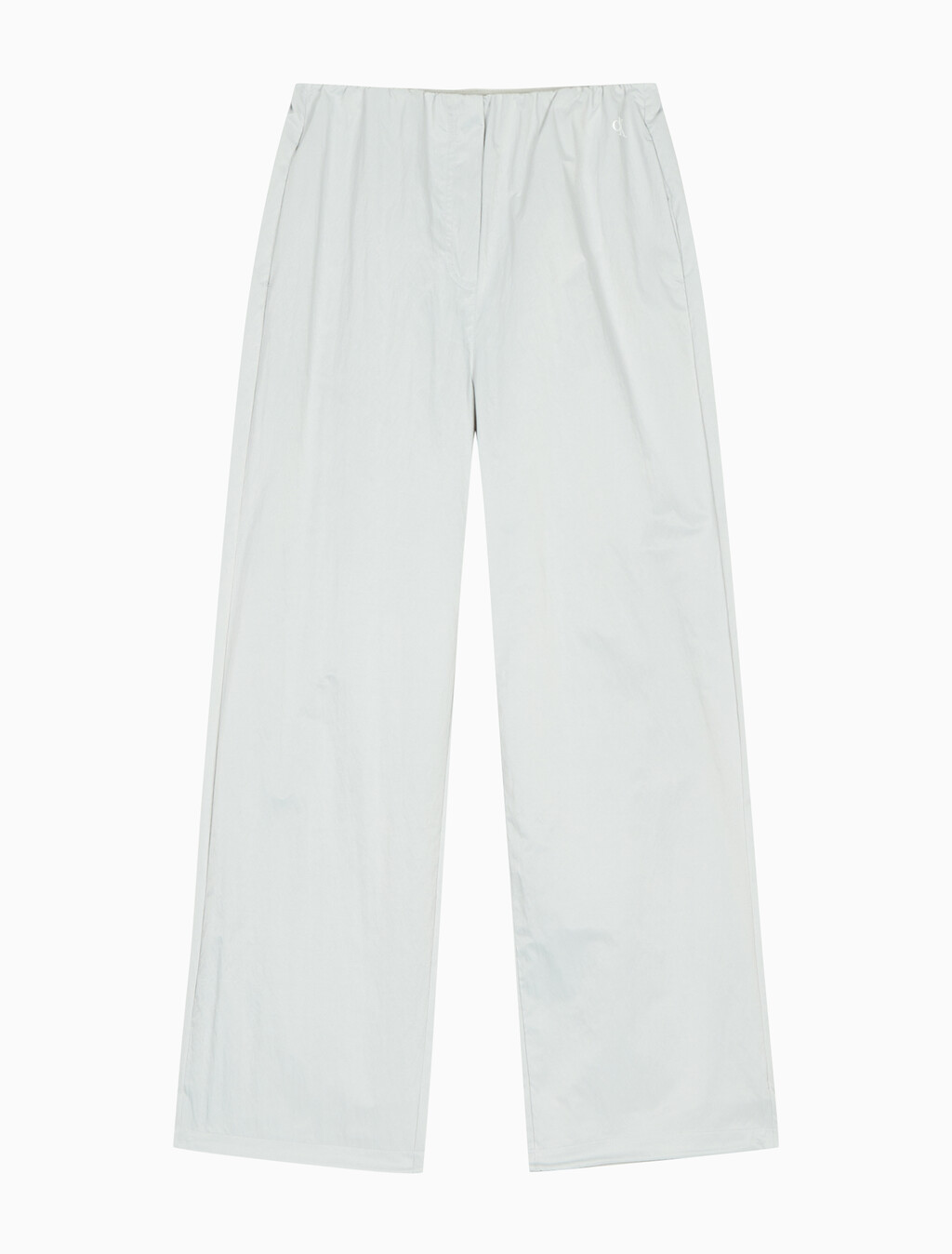 Buy 여성 소프트 크링클 파라슈트 팬츠 in color WHITE