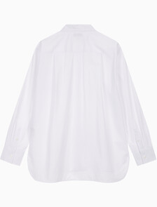 Buy 여성 포플린 릴렉스드 핏 셔츠 in color BRILLIANT WHITE