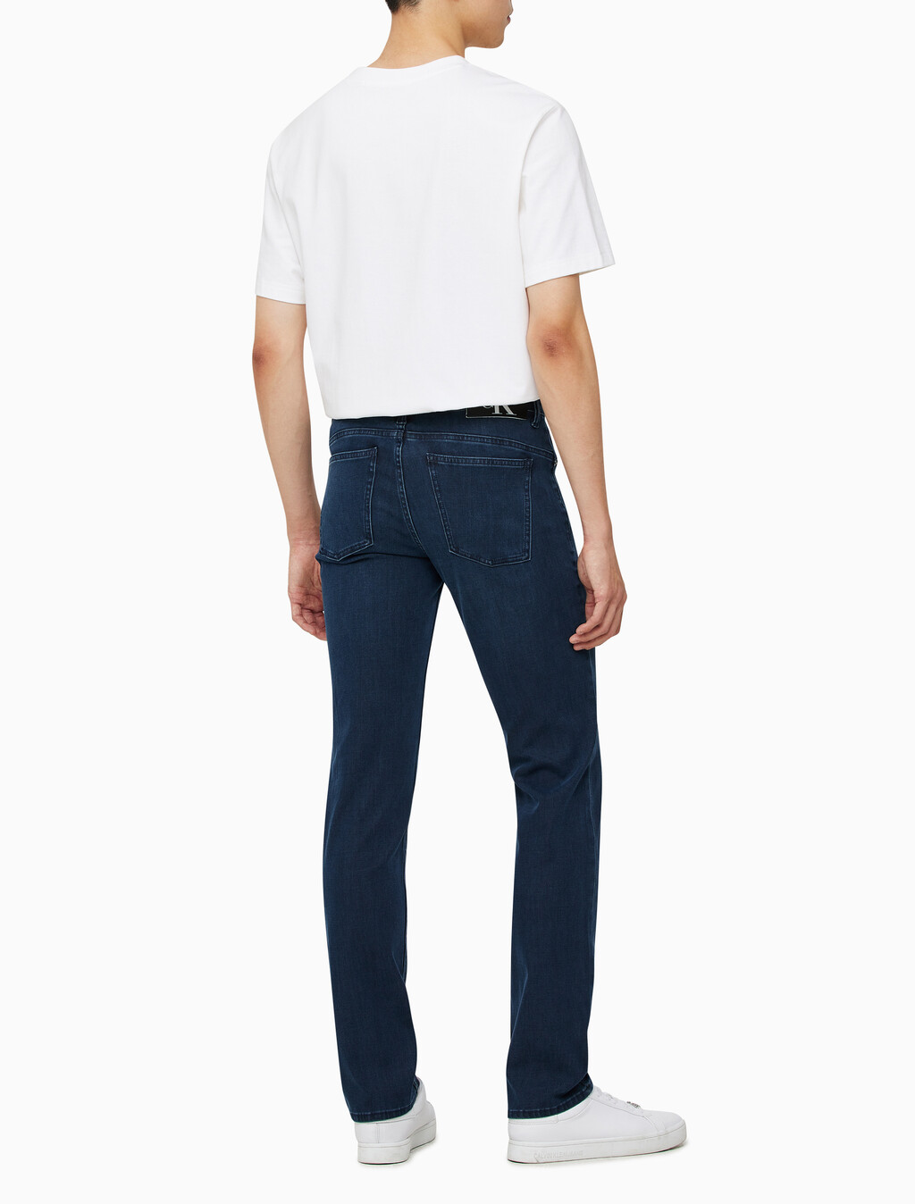 Buy 남성 바디핏 블루블랙 37.5 기능성 데님 in color BLUE BLACK HANGER LOOP