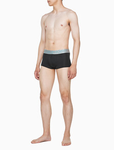 Buy 남성 CK 리컨시더드 스틸 마이크로 로우라이즈 드로즈 3PK in color BLACK