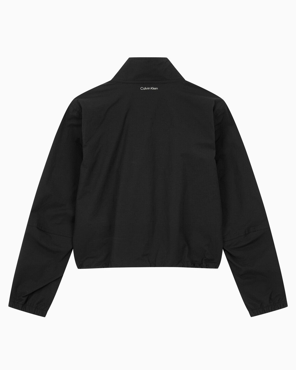 Buy 여성 CK 애슬레틱 레귤러 핏 기능성 반집업 아노락 in color BLACK