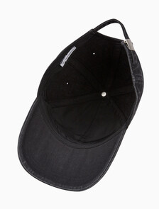 Buy 남녀공용 CKJ 데님 볼캡 in color BLACK
