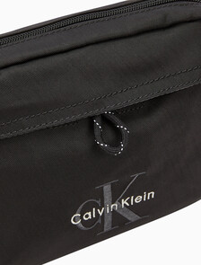 Buy 남성 볼드 로고 나일론 카메라 백 in color BLACK