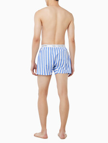 Buy 남성 코튼 포플린 박서 in color Blue Print