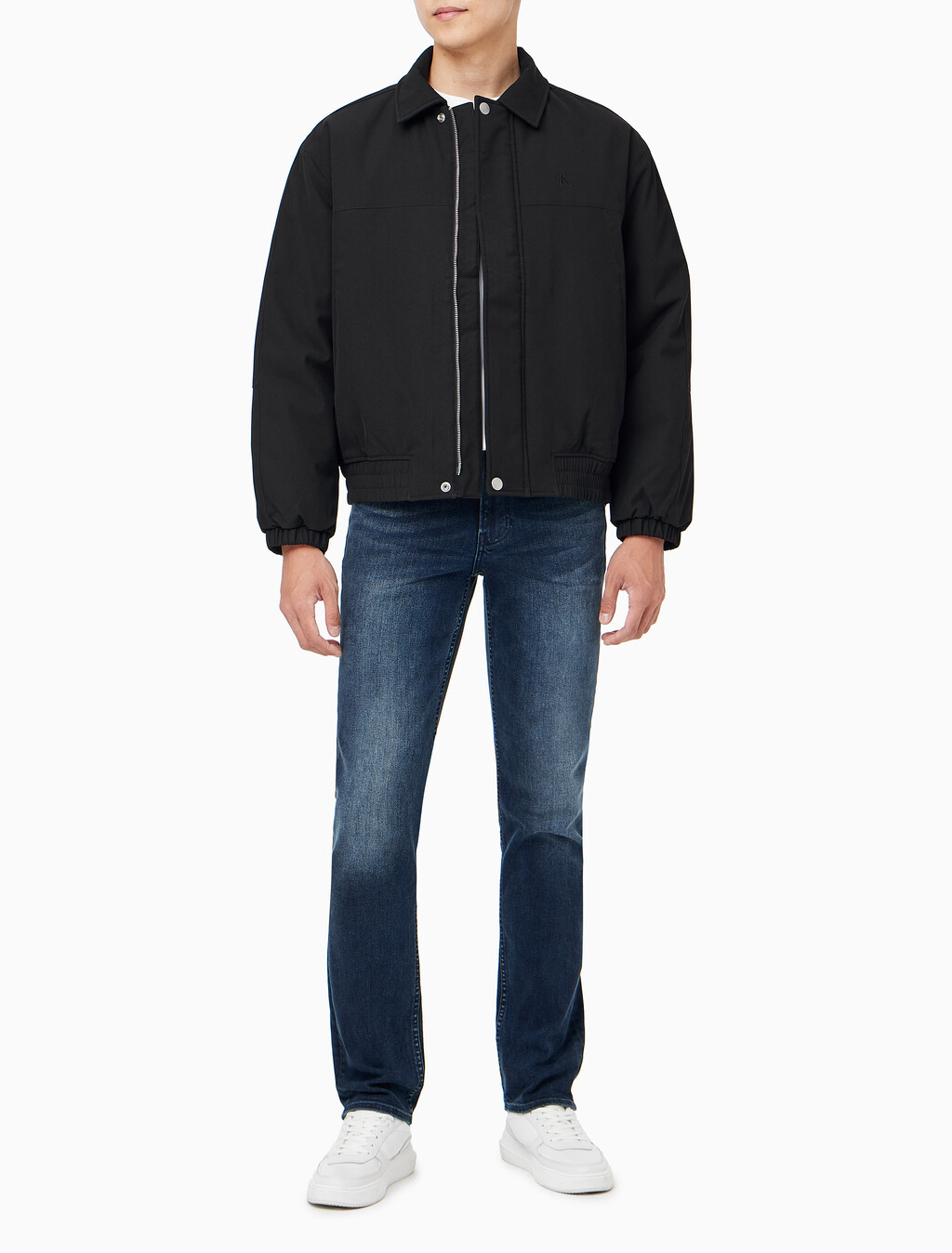 Buy 남성 블루종 패딩 자켓 in color CK BLACK