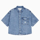 MID BLUE BACK EMBRO