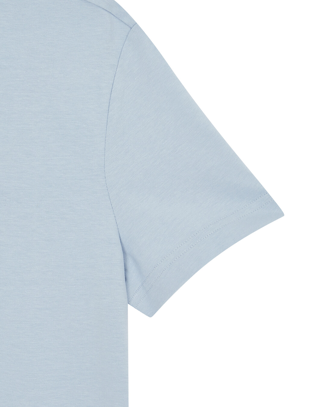 Buy 여성 아카이브 로고 크루넥 티셔츠 in color LIGHT BLUE