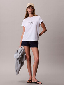 Buy 여성 미니 데님 쇼츠 in color Dark Blue