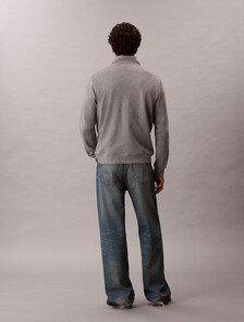 Buy 배기핏 진 in color Gold Blue