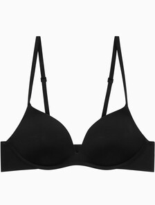 Buy 여성 퍼펙틀리 핏 AF 와이어프리 푸쉬업 in color BLACK