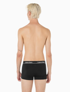 Buy 남성 CK 마이크로 플러스 로우 라이즈 드로즈 3PK in color SILVER/NAVY/BLACK