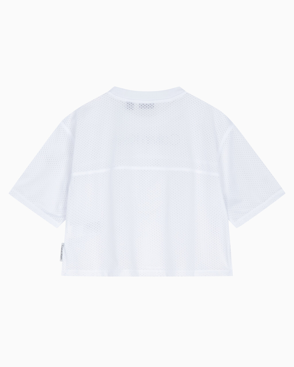 Buy 여성 릴렉스핏 크롭 저지 숏슬리브 티셔츠 in color BRILLIANT WHITE