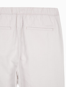 Buy 남성 코튼 린넨 밴딩 팬츠 in color CHALK