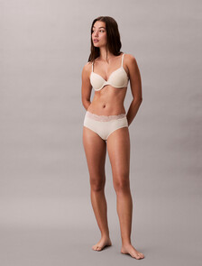 Buy 여성 퍼펙틀리 핏 레이스 AF 힙스터 in color BONE WHITE